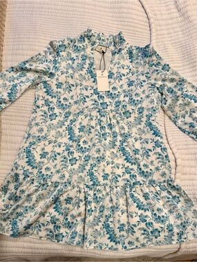 pale blue jacquard janie mini dress Sister Jane + Keepsake Jacquard Mini Dress